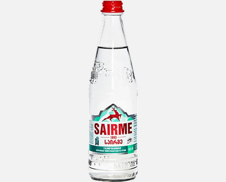 Минеральная вода Саирме, 0,5л ст/бут
